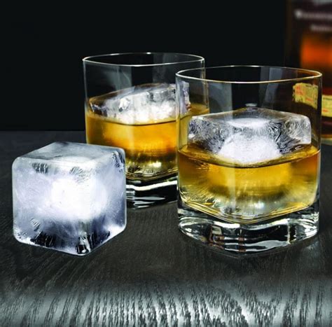 big ice cube whiskey